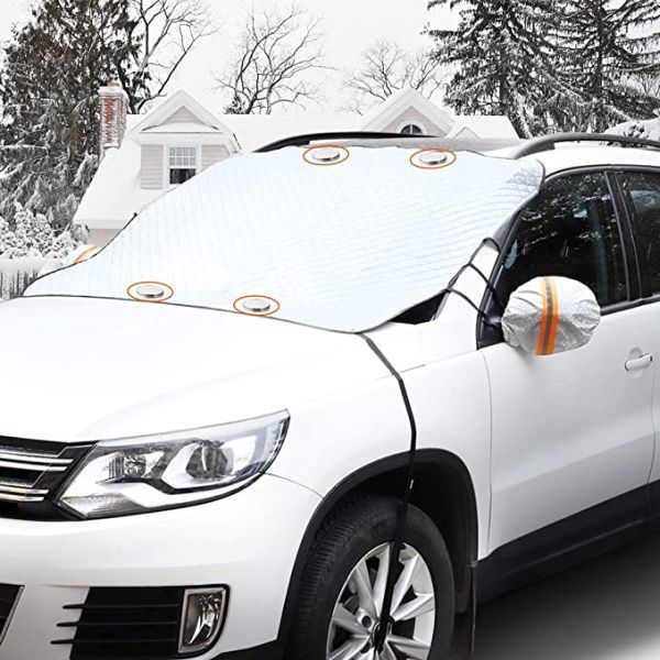Premium Grade Car Windshield Snow and Ice Cover