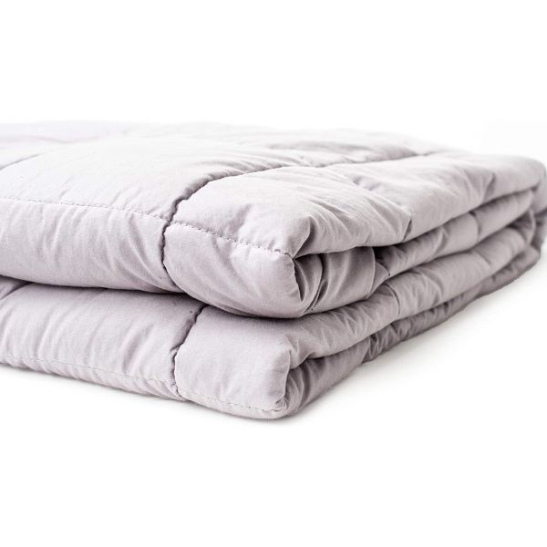 Quilted Premium 18 Pound Weighted Blanket - 48x72 (For those that sleep ...