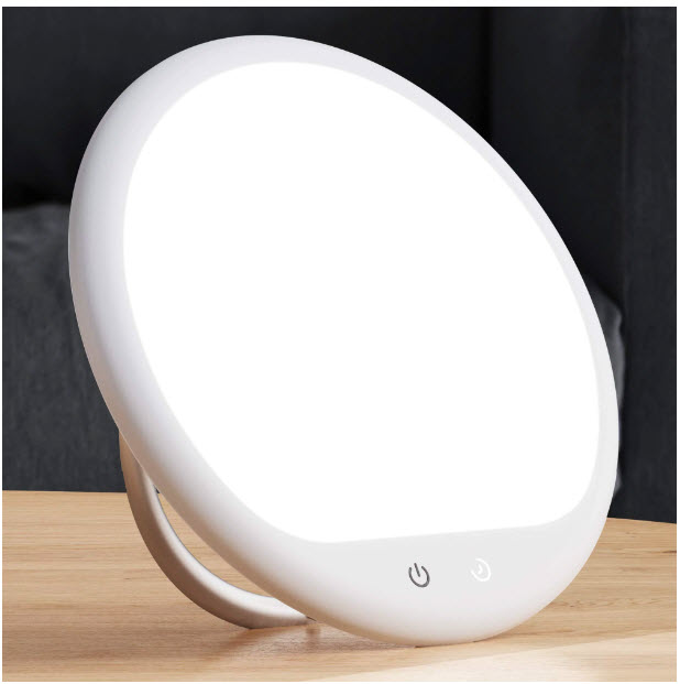Sunlight Therapy Lamp With Adjustable Brightness $19.99 (reg $40)