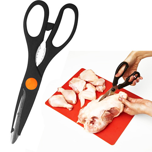 9in Magic Kitchen Shears Cuts Through Almost Anything! SHIPS FREE