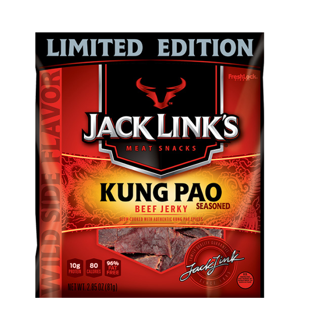 13 Deals 3 Bags of Jack Link's Limited Edition Chili Lime Or Kung Pao Flavor Beef Jerky