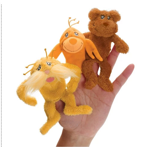 lorax bear plush