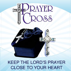 The Lord's Prayer Cross w/ Gift Box - 13 Deals