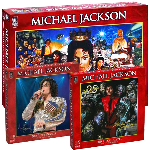 Geavanceerde Een nacht Atletisch Michael Jackson Puzzle 3 Piece Set - 13 Deals