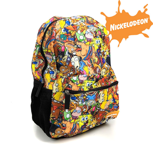 Retro Nickelodeon 90's Backpacks Choose Reptar Plush Backpack or