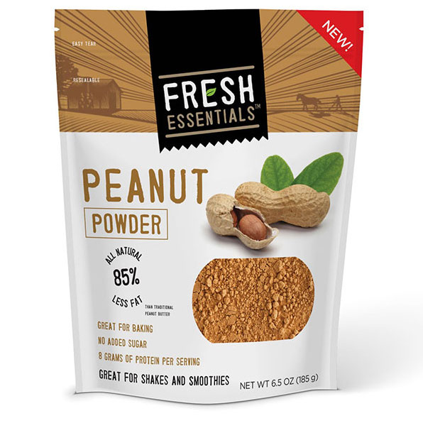 Fresh Essentials Peanut Butter Powder 6.5 oz Choose Plain or
