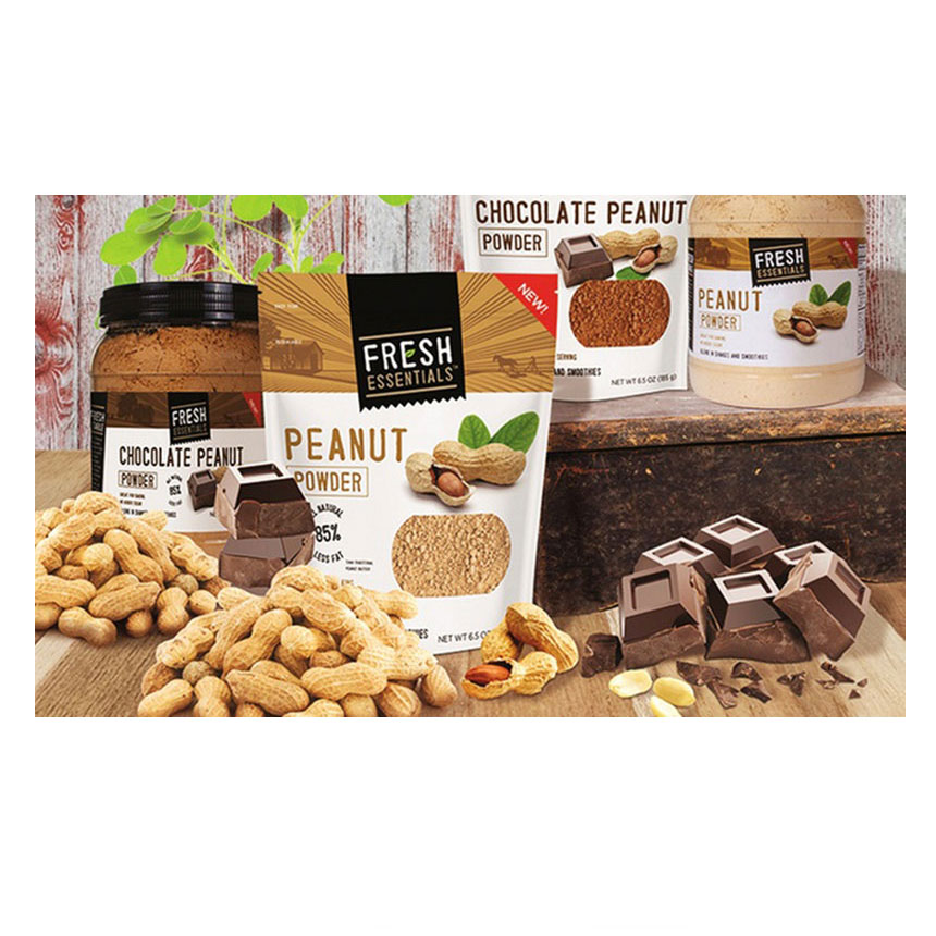 Fresh Essentials Peanut Butter Powder 6.5 oz Choose Plain or