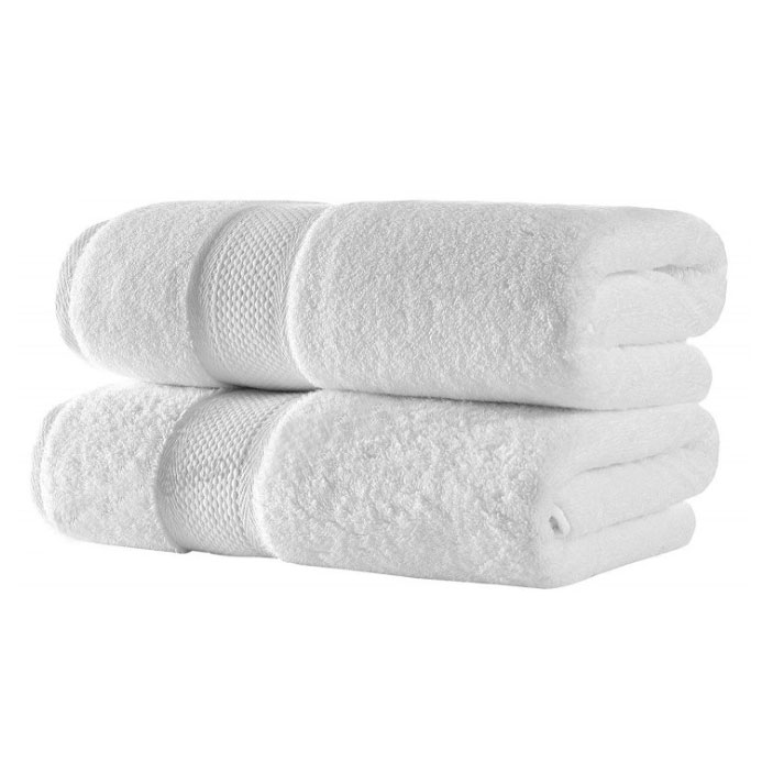 Set of 4 Luxury Oversized ORGANIC COTTON Bath Towels Made in the USA