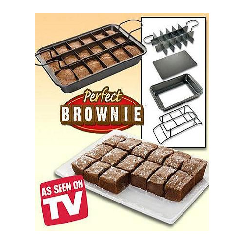 All Edges Deluxe Brownie Pan Makes The Perfect Brownie 13 Deals