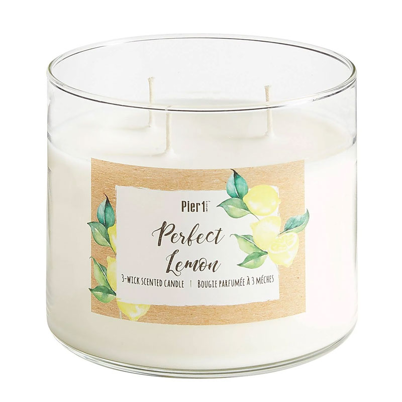 3 Wick 14 Ounce Soy Candles by Pier 1 Several Different Scents