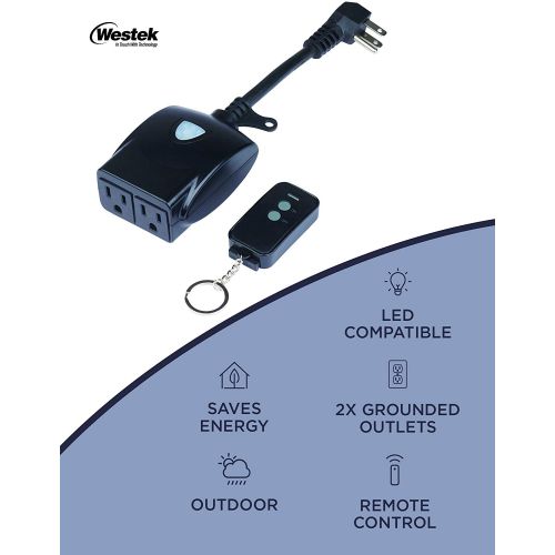 Westek Outdoor Wireless Remote/Receiver Kit