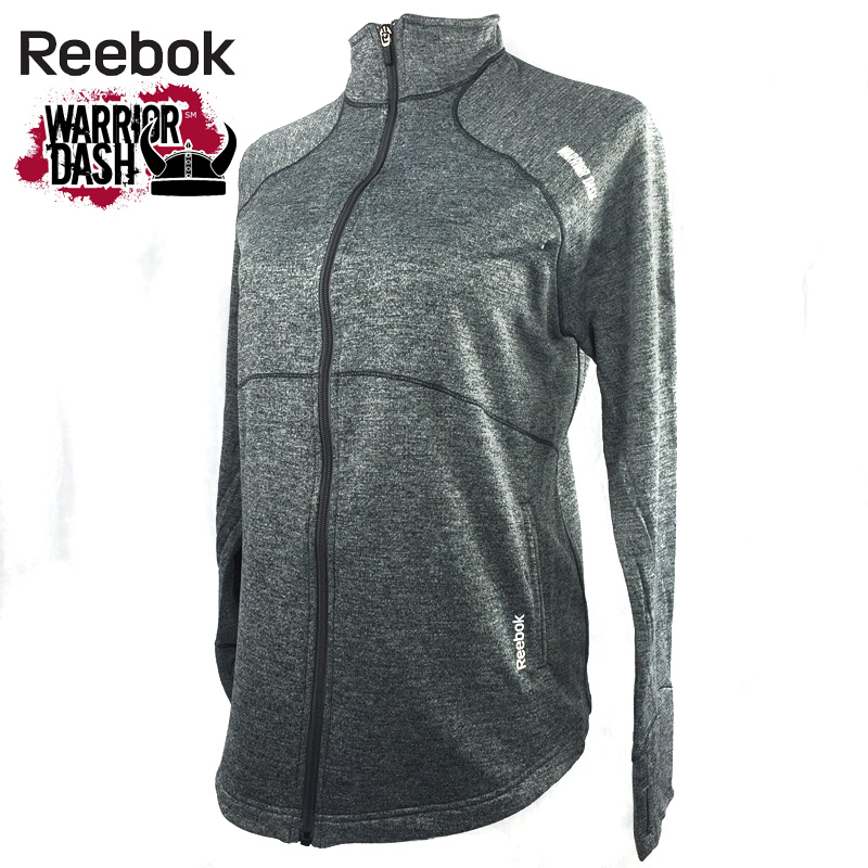 Reebok Ladies PlayDry Moisture Wicking Athletic Jacket - Warrior Dash ...
