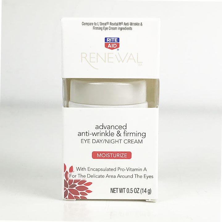 Rite Aid Advanced AntiWrinkle & Firming Eye Day/Night Cream SHIPS