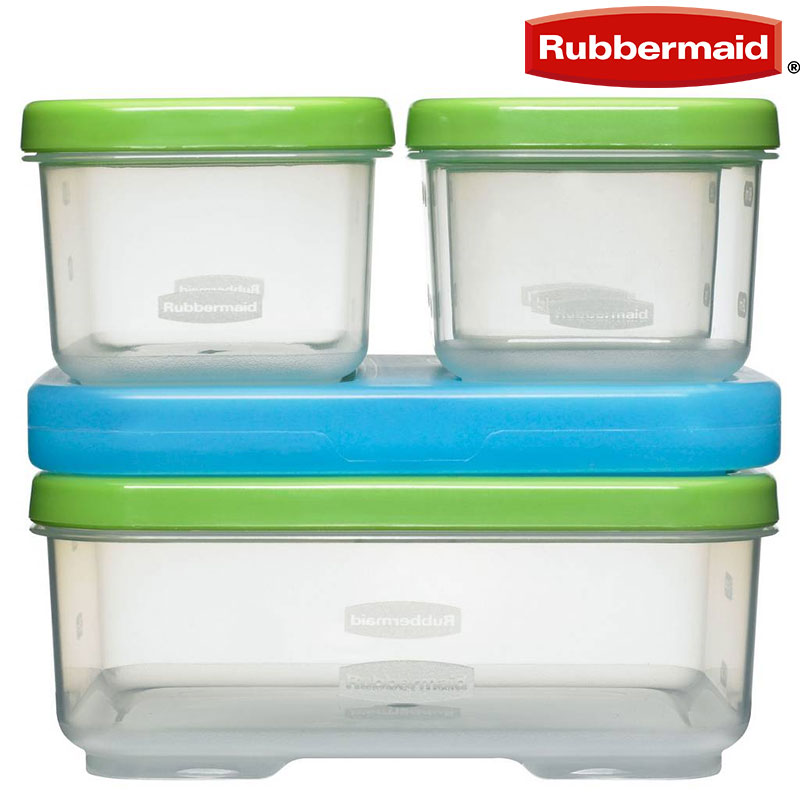 Rubbermaid Lunchblox Kit With Stay Cool Freeze Pack Microwave