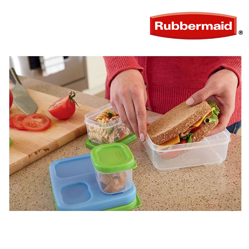 Rubbermaid Lunchblox Kit With Stay Cool Freeze Pack Microwave