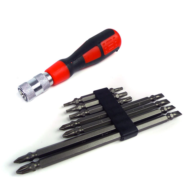 14In1 Ratcheting Quick Change Bit Screwdriver 13 Deals