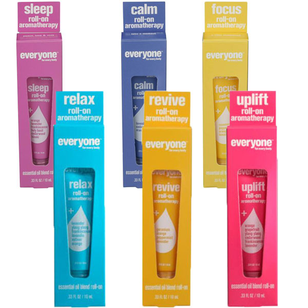  6 PACK of Everyone Essential Oil Aromatherapy Roll Ons $17.94 (reg $60)