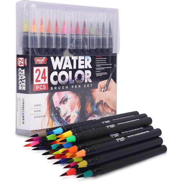 Set of 24 Paint Mark Water Col...