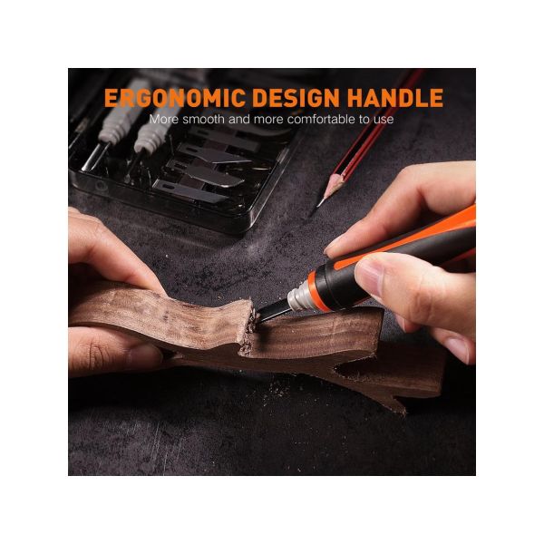 22 Piece Precision Craft Utility Knife Set In Case Sharp