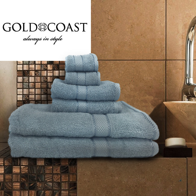 Gold Coast 100 Egyptian Cotton 6pc Towel Set SHIPS FREE! 13 Deals