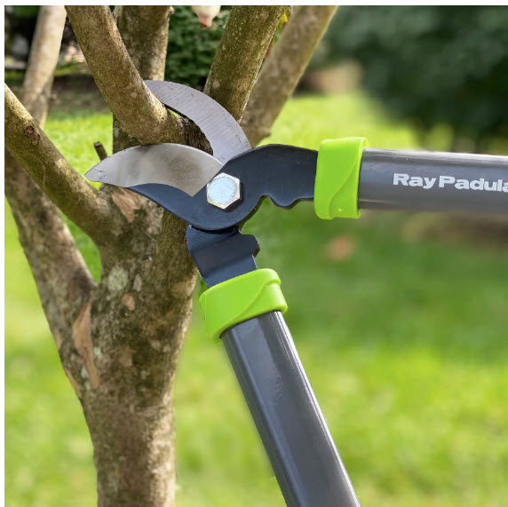 8.25 in. Premium Aluminum Handle Bypass Pruner with Auto Open Lock