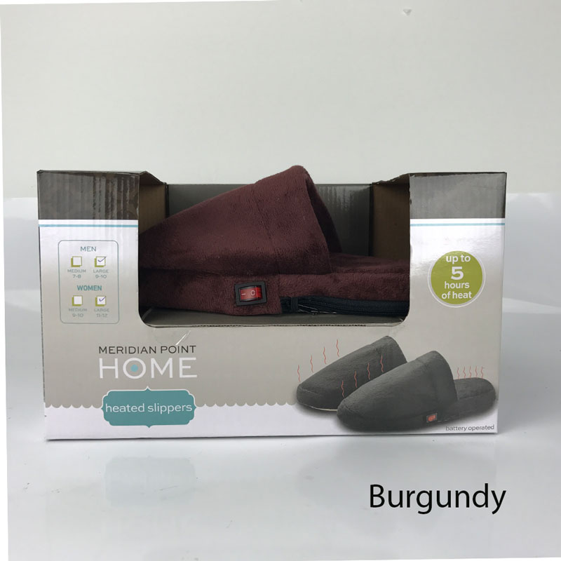 battery operated heated slippers