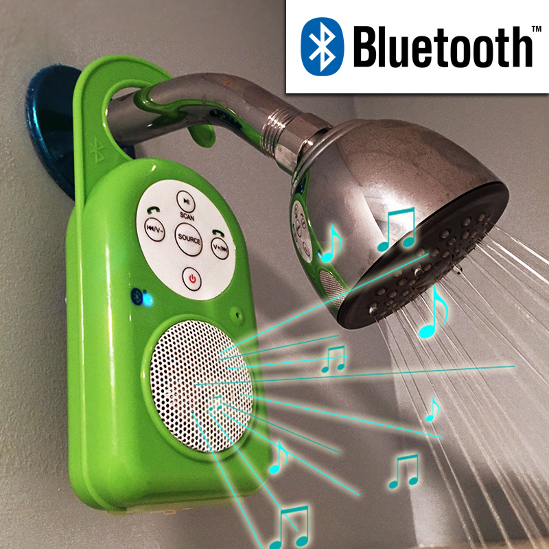 Sonic iQ Bluetooth Shower Speaker Receive Calls and Listen To Music