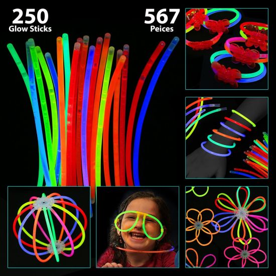 567 piece Glow stick set $17.9...