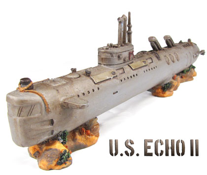 U S Echo Ii Submarine Aquarium Ornament 13 Deals