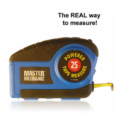 Battery Powered Automatic Tape Measure 