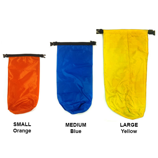 Waterproof Nylon Dry Sacks Small Medium or Large 13 Deals