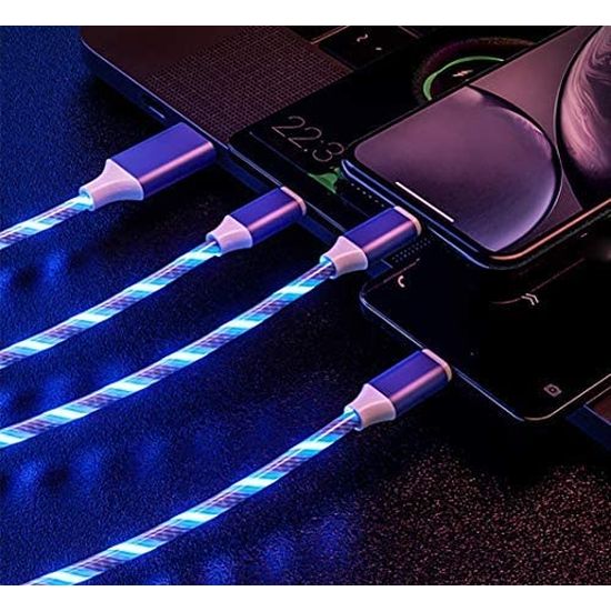 3 in 1 Energy Flowing LED USB.