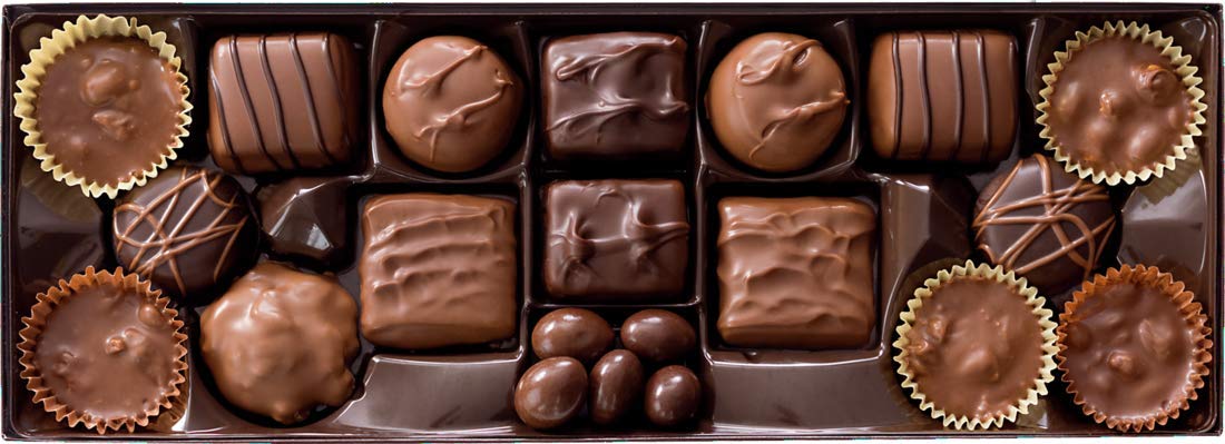6 BOXES of Russell Stover Assorted Milk and Dark Chocolates $35.94 (reg $78)