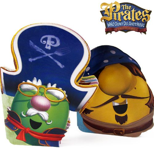 Veggie Tales PA GRAPE Figure Pirates Who Don't Do Anything Ship