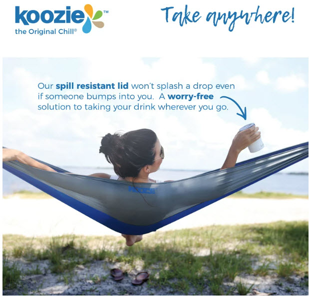 Koozie® 3in1 Stainless Steel Double Wall Vacuum Sealed Insulated