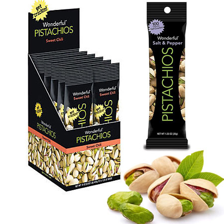 24 Bags of Wonderful Brand Pistachios - Choose Your Flavor! - Just $0. ...