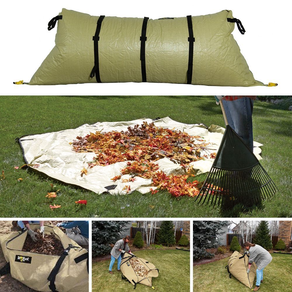 Bigfoot Yard Bag The Enormous 2in1 Tarp / Bag With Neverending
