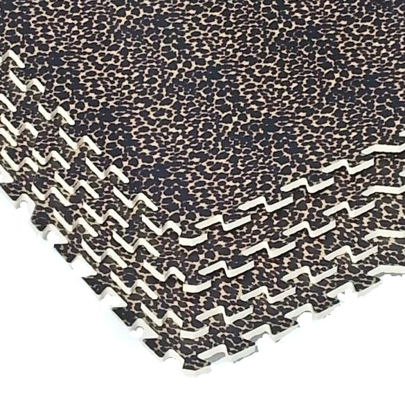 Animal Print 4 Piece Interlocking AntiFatigue Floor Mat Set Choose